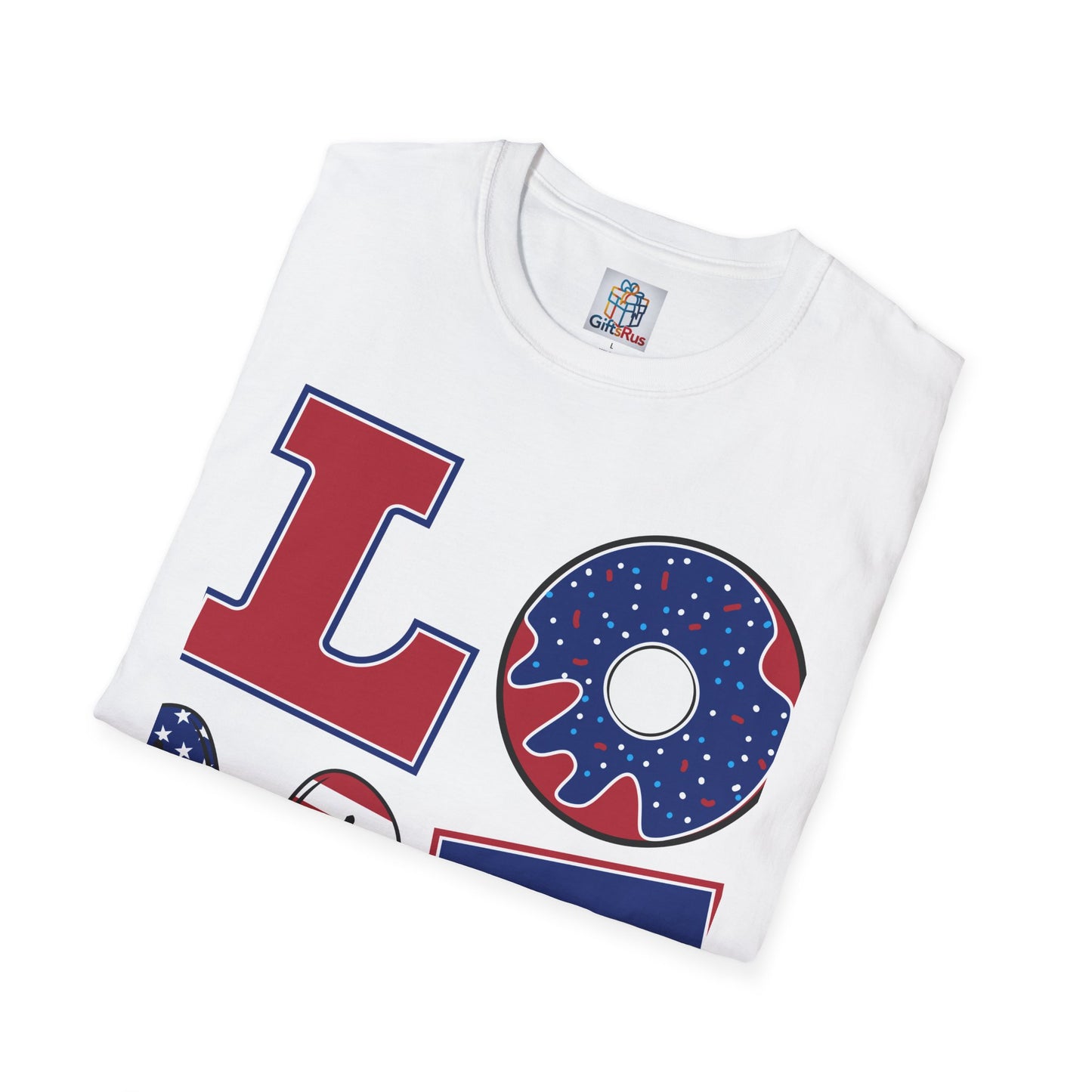 Fourth of July Summer Love T-Shirt, Casual Tee for Independence Day, Festive Summer Wear, Gift for Him or Her, USA Pride T-Shirt