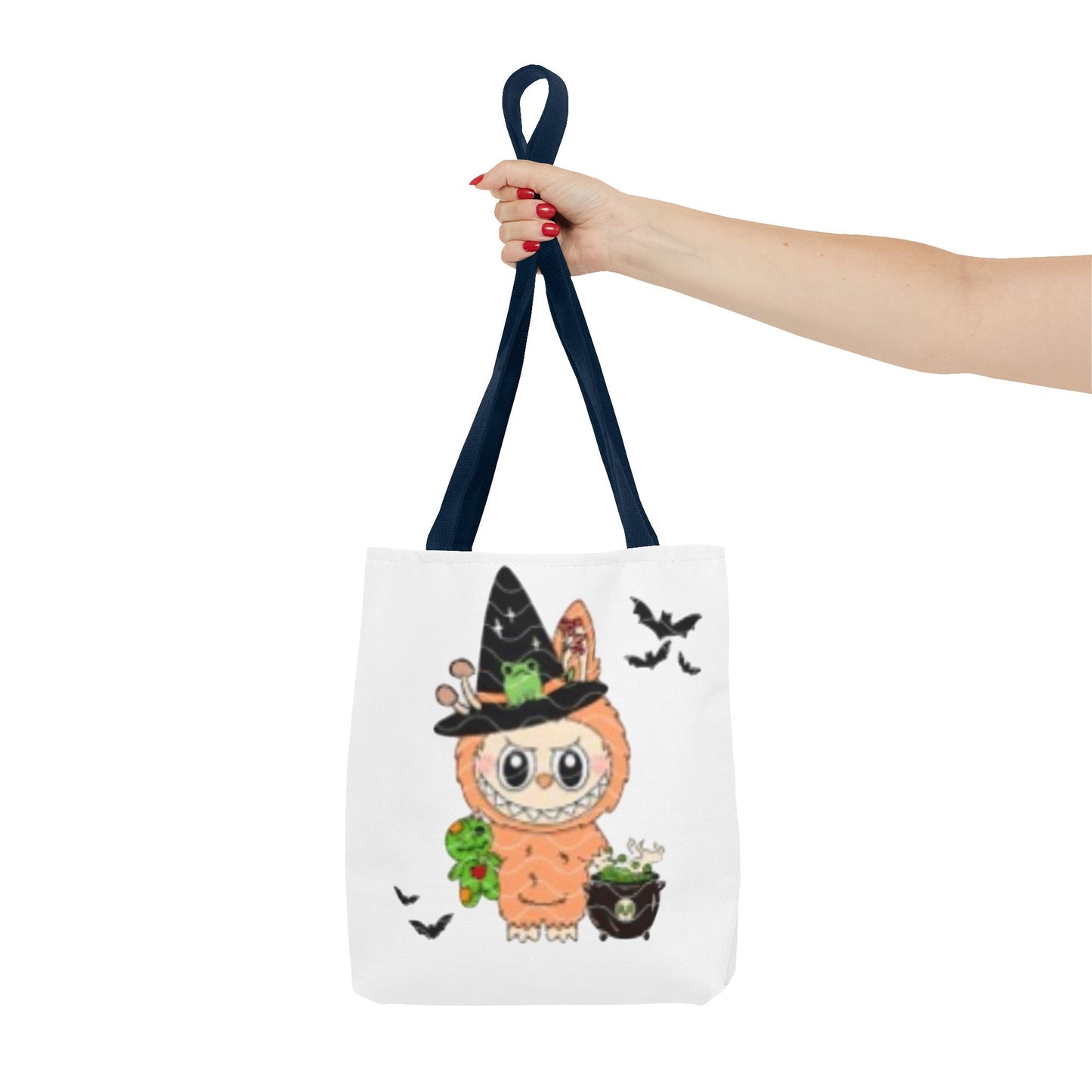 Halloween Tote Bag for Trick or Treating Labubu, Candy Bag, Halloween Treat Bag, Kids Halloween Bag, Halloween Party Favor