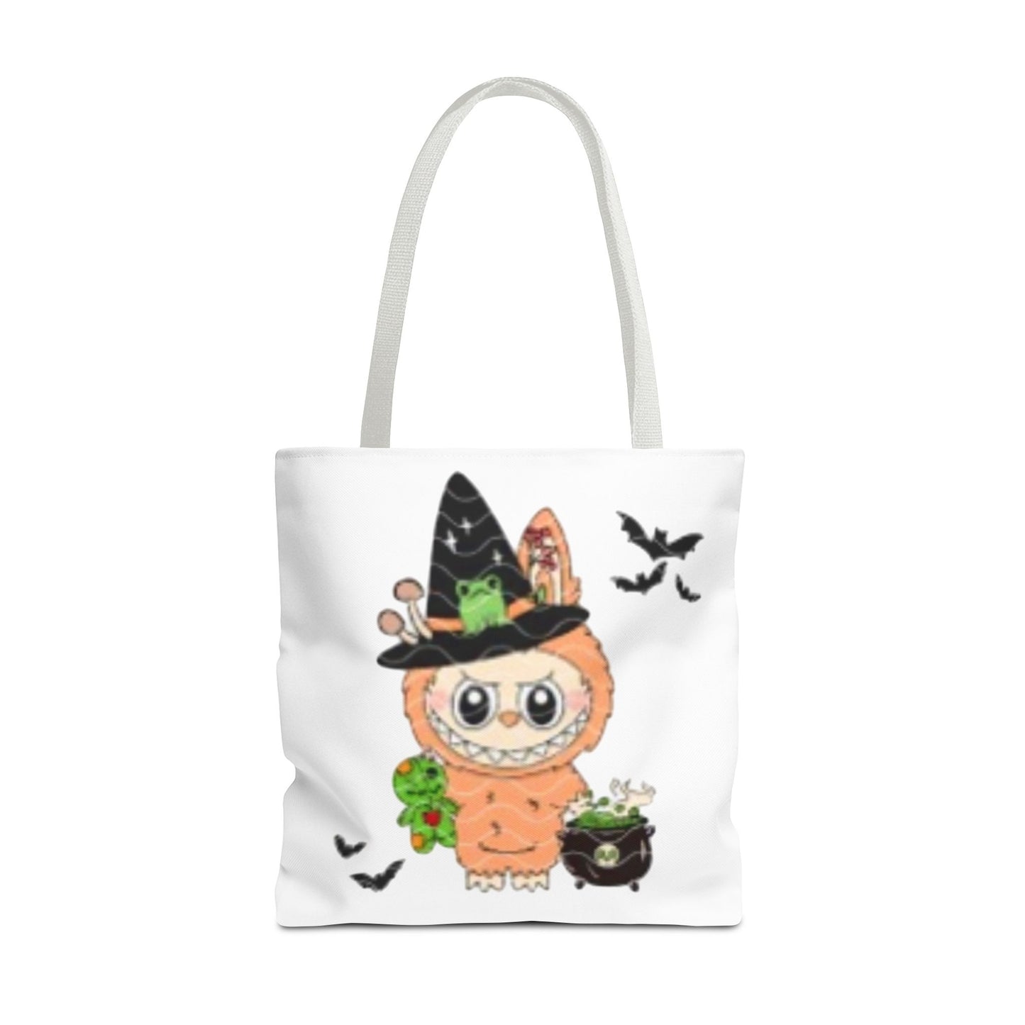 Halloween Tote Bag for Trick or Treating Labubu, Candy Bag, Halloween Treat Bag, Kids Halloween Bag, Halloween Party Favor