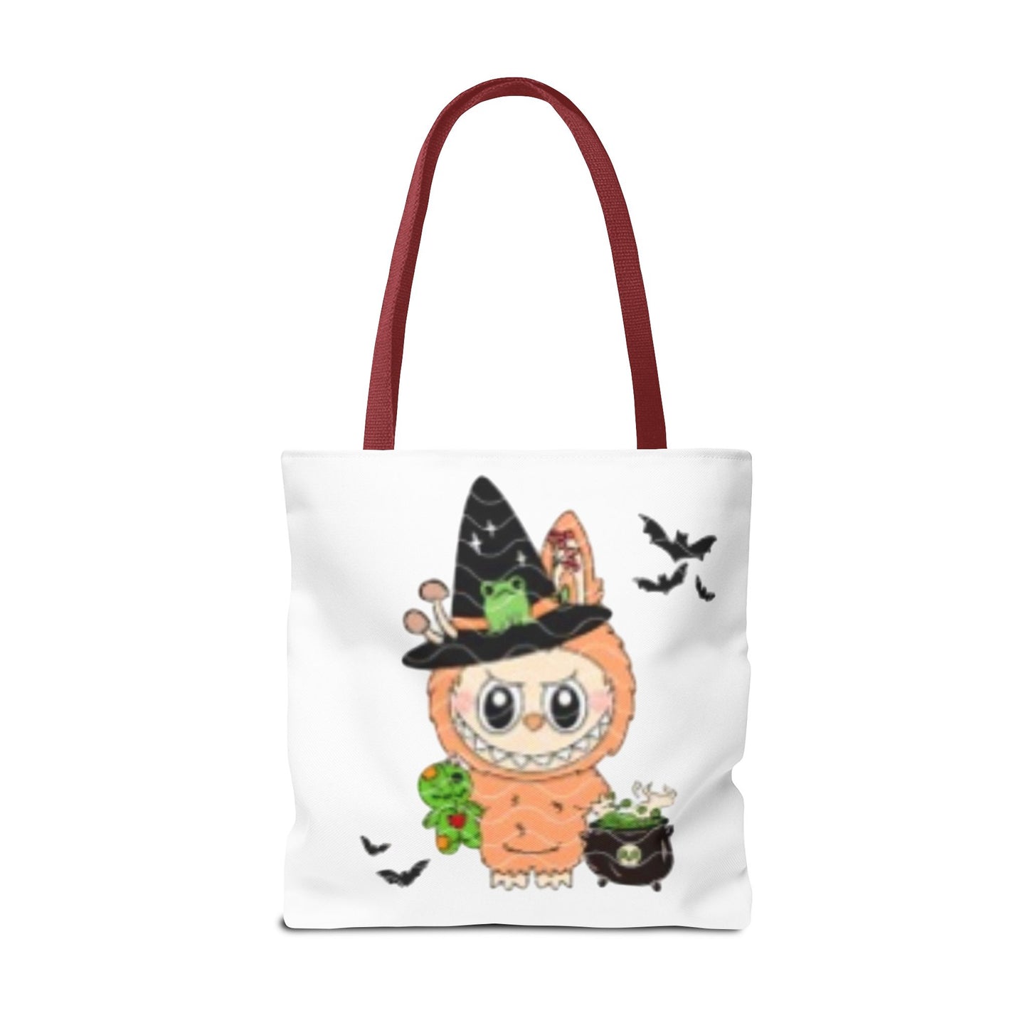 Halloween Tote Bag for Trick or Treating Labubu, Candy Bag, Halloween Treat Bag, Kids Halloween Bag, Halloween Party Favor