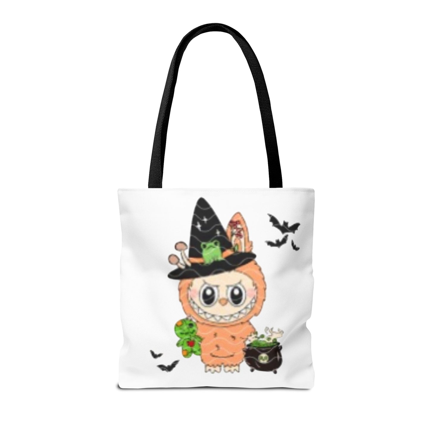 Halloween Tote Bag for Trick or Treating Labubu, Candy Bag, Halloween Treat Bag, Kids Halloween Bag, Halloween Party Favor