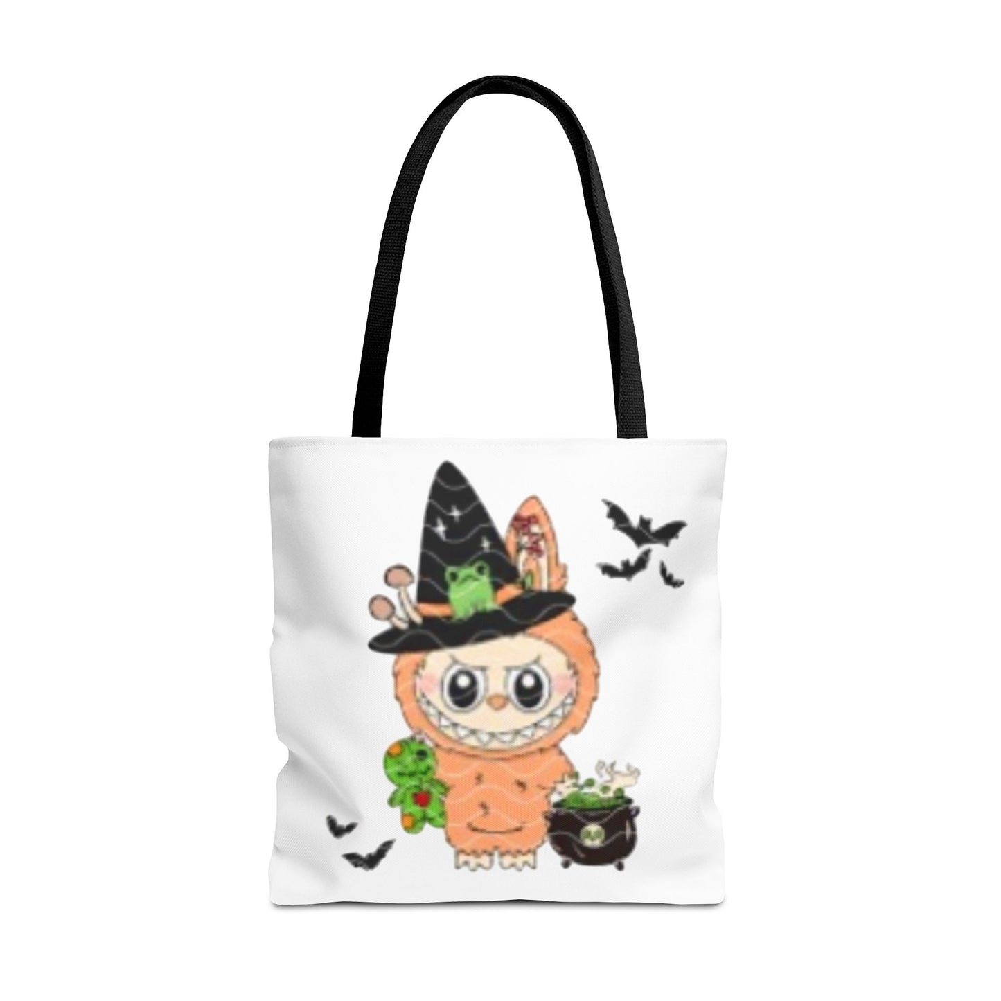 Halloween Tote Bag for Trick or Treating Labubu, Candy Bag, Halloween Treat Bag, Kids Halloween Bag, Halloween Party Favor