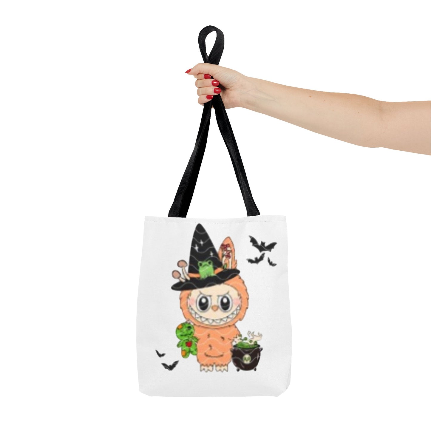 Halloween Tote Bag for Trick or Treating Labubu, Candy Bag, Halloween Treat Bag, Kids Halloween Bag, Halloween Party Favor