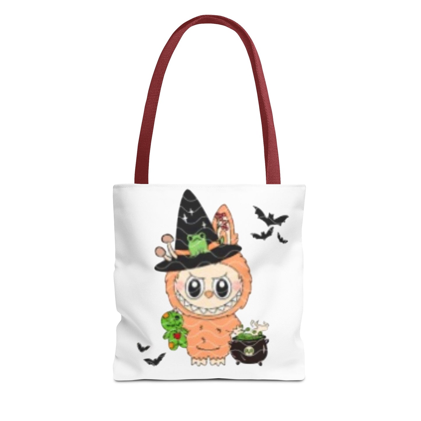 Halloween Tote Bag for Trick or Treating Labubu, Candy Bag, Halloween Treat Bag, Kids Halloween Bag, Halloween Party Favor