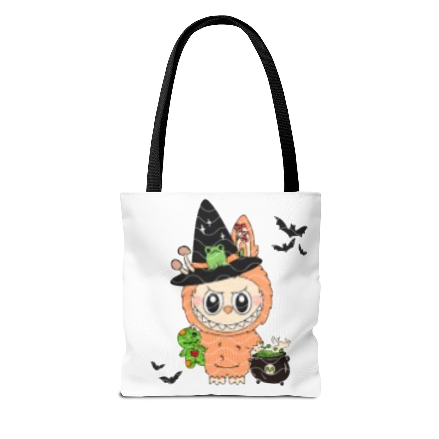 Halloween Tote Bag for Trick or Treating Labubu, Candy Bag, Halloween Treat Bag, Kids Halloween Bag, Halloween Party Favor