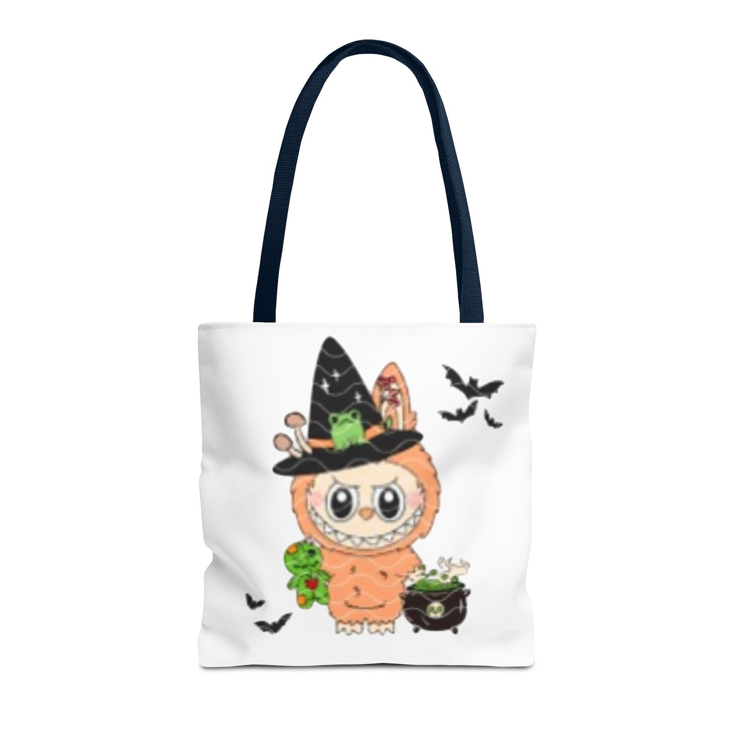 Halloween Tote Bag for Trick or Treating Labubu, Candy Bag, Halloween Treat Bag, Kids Halloween Bag, Halloween Party Favor