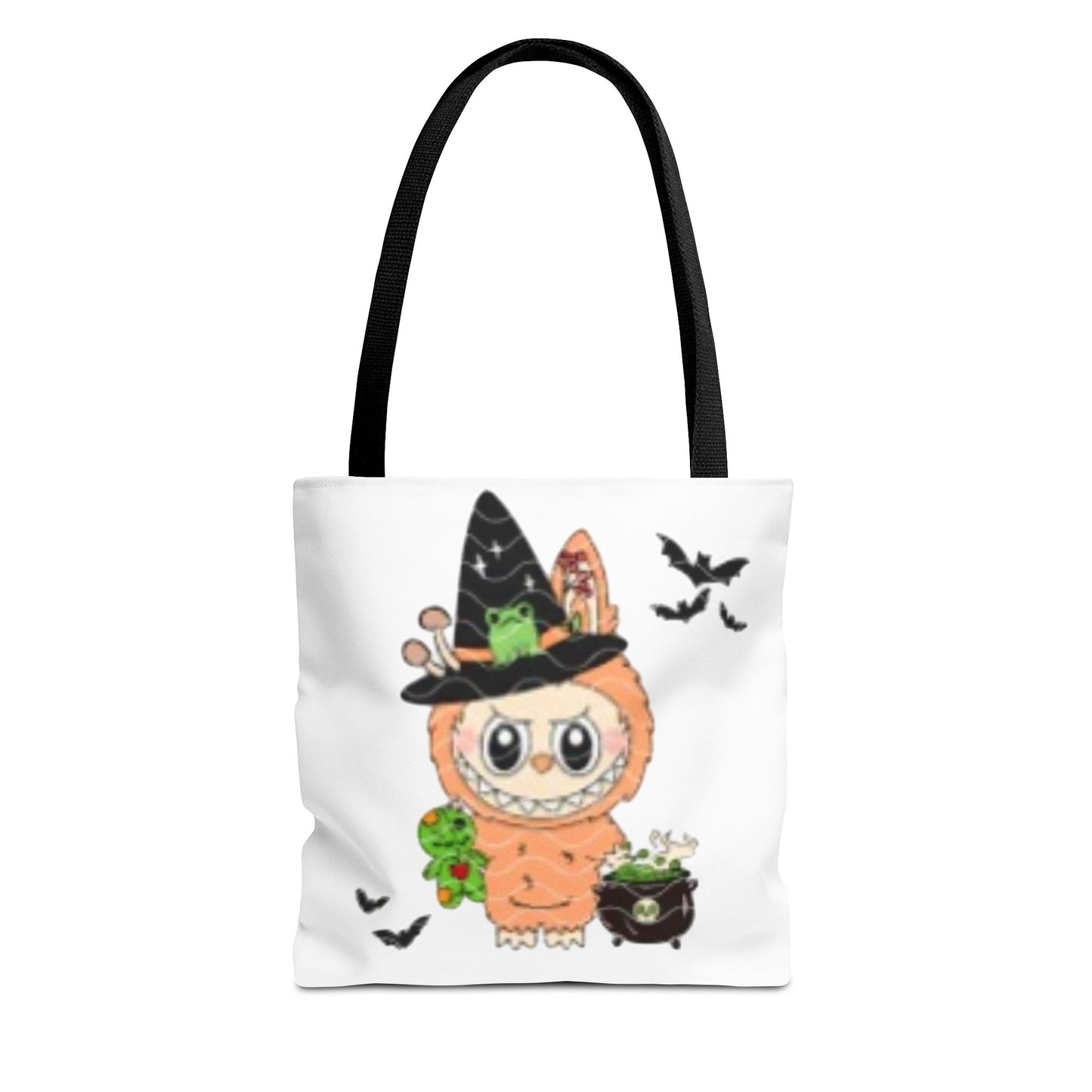 Halloween Tote Bag for Trick or Treating Labubu, Candy Bag, Halloween Treat Bag, Kids Halloween Bag, Halloween Party Favor