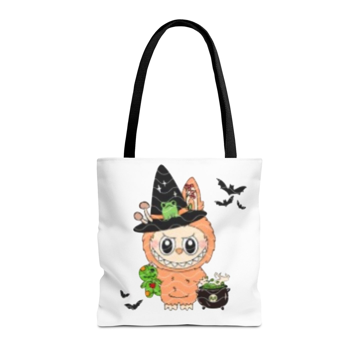 Halloween Tote Bag for Trick or Treating Labubu, Candy Bag, Halloween Treat Bag, Kids Halloween Bag, Halloween Party Favor
